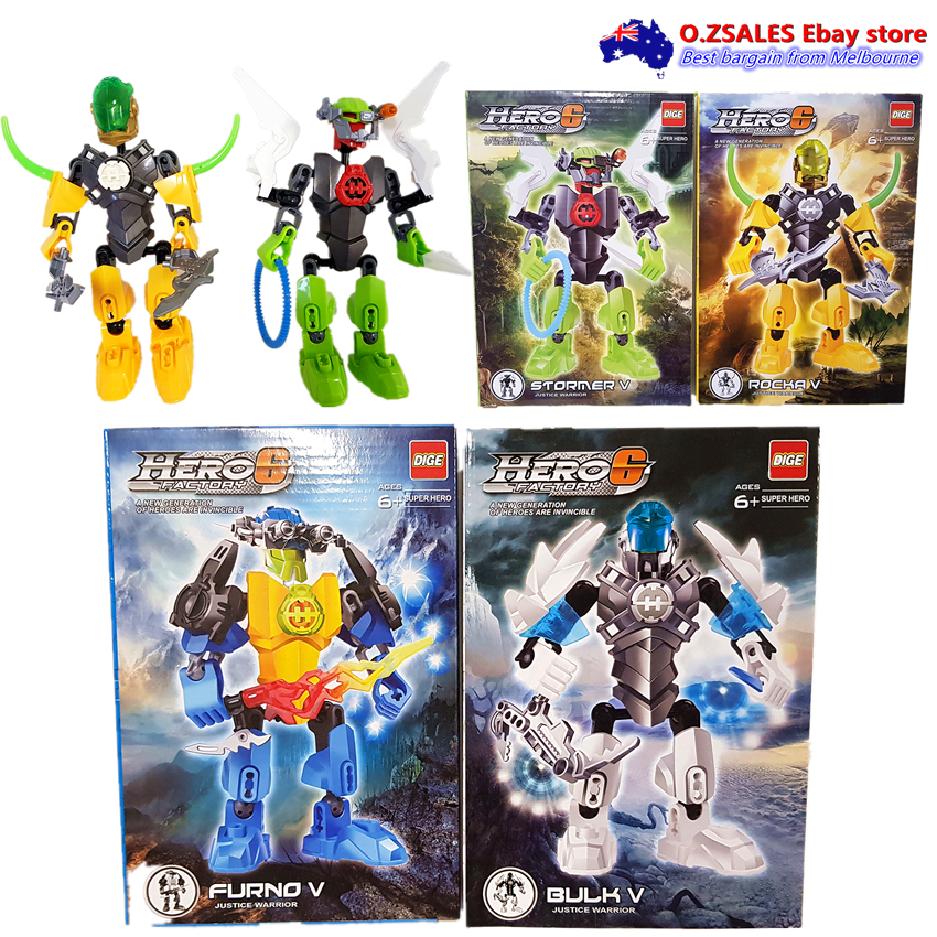 lego robot hero factory